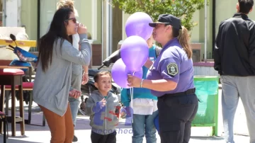 La Policía en la calle se suma a la lucha contra la violencia de género