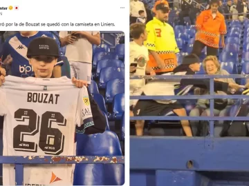 La pelea de dos generaciones por una camiseta: el momento insólito en la platea de Vélez