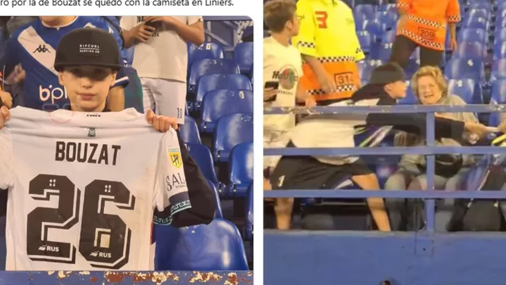 La pelea de dos generaciones por una camiseta: el momento insólito en la platea de Vélez