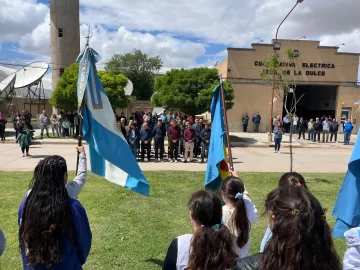 La Dulce: inauguraron una extensión de la red de agua potable