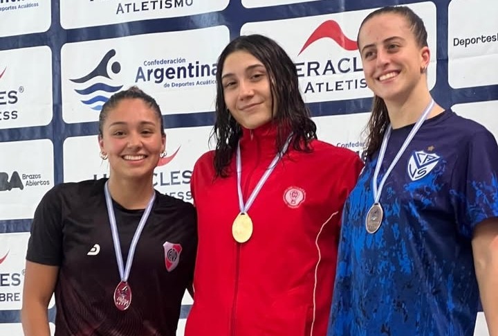 Angiolini cerró el Nacional con otros dos títulos y es triple Campeona Absoluta