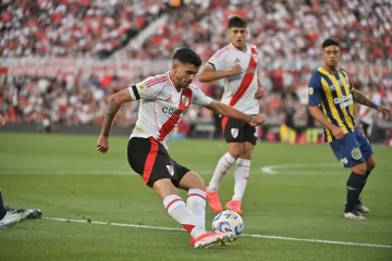 River goleó a Central y clasificó a la Copa Libertadores