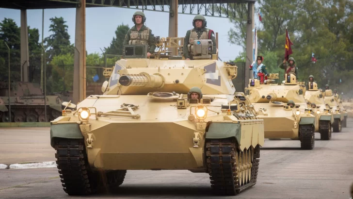 Con diez nuevos tanques, el Ejército Argentino da un paso histórico hacia su modernización 