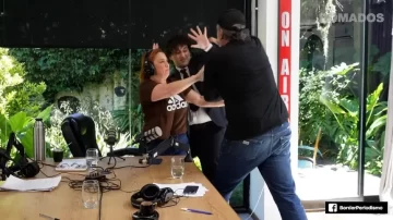 VIDEO: La pelea completa entre Eduardo Belliboni y Fran Fijap en el programa de María Julia Olivan