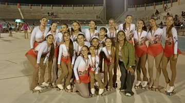 Las chicas de Huracán, subcampeonas en el Show de Clubes al ritmo de Soda Stereo