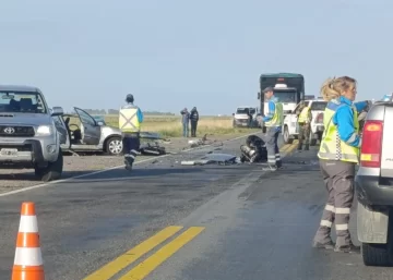 Dos muertos en un accidente en Ruta 3