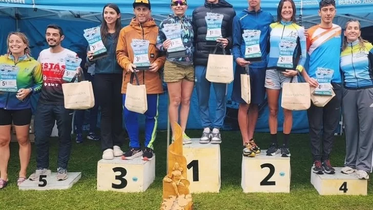 Triatlon en la ciudad: ganó Tiago Muñoz y Lucas Cossio fue el mejor necochense