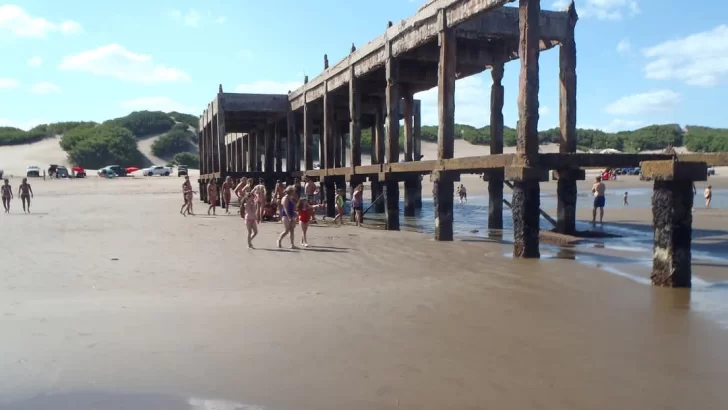 El día que el muelle se quedó sin mar