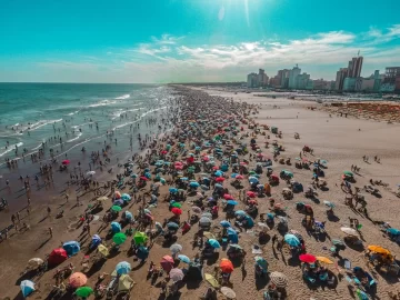 El último fin de semana de enero tuvo ocupación récord en Necochea