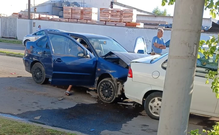 Fuerte accidente entre tres vehículos ¿hubo heridos?