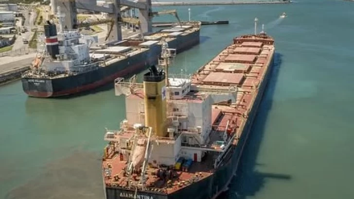 Puerto Quequén exportará 415.000 toneladas en los próximos quince días