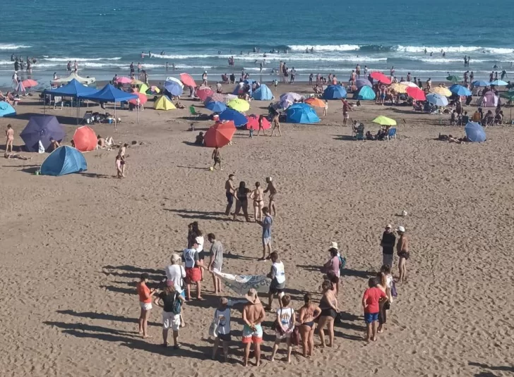 Recorrida ambiental por la playa: interés y preocupación