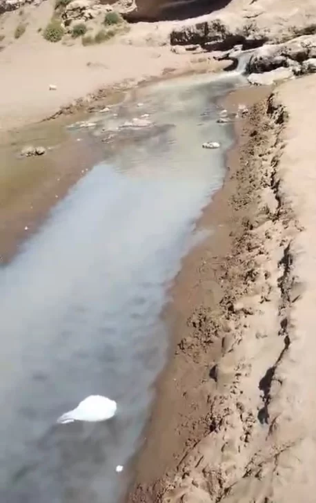 Concejales se reuniran por los desechos cloacales en la playa