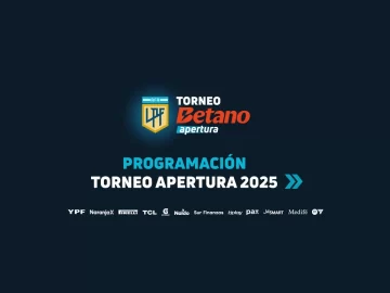 El fixture para las primeras 10 fechas del Torneo Apertura