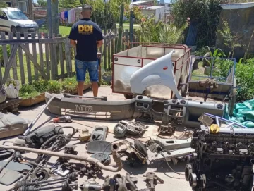 Desarmadero en Mar del Plata tenía un auto robado en Necochea