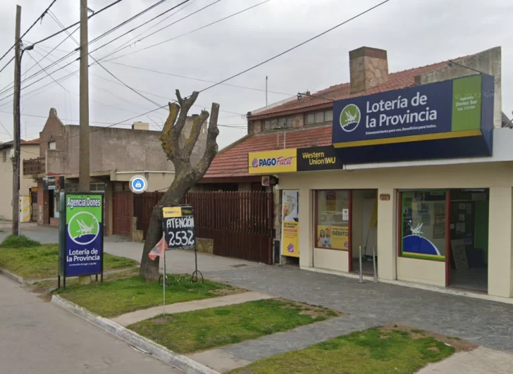 Asaltaron una agencia de quiniela de avenida 10