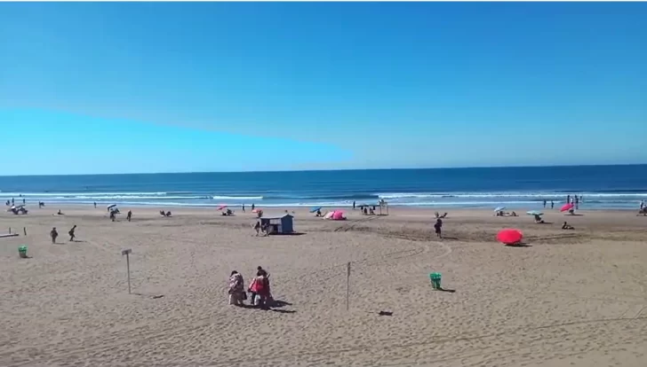 Arranca otro día soñado en las playas de Necochea y Quequén