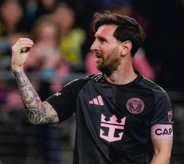 El provocador festejo de Messi ante los hinchas mexicanos