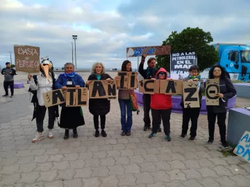 “El proyecto petrolero en el mar avanza, por eso seguimos resistiendo”