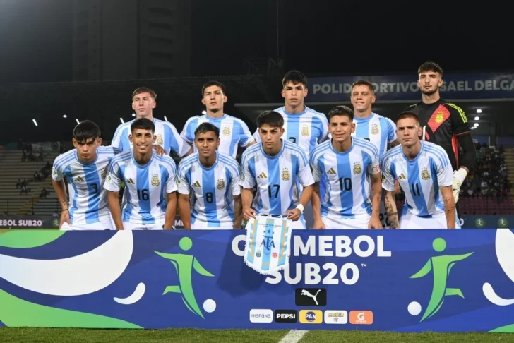 Sub 20: Argentina empató ante Colombia