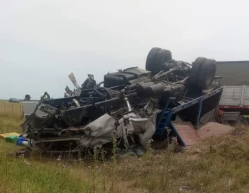 Fatal accidente en Ruta 228: murió un camionero