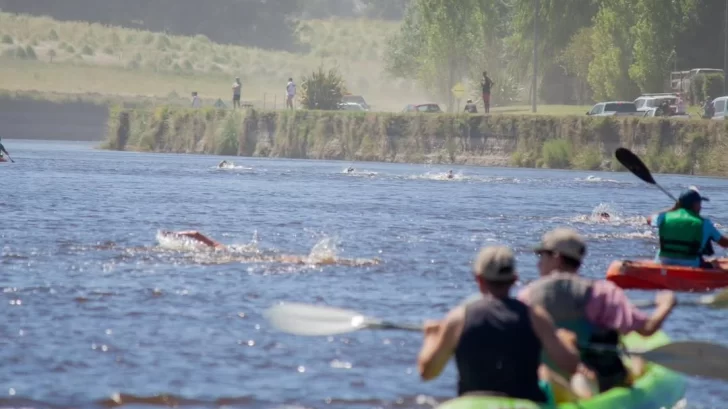 Se abrió el campeonato de aguas abiertas con el homenaje a “Freddy” Marcenac