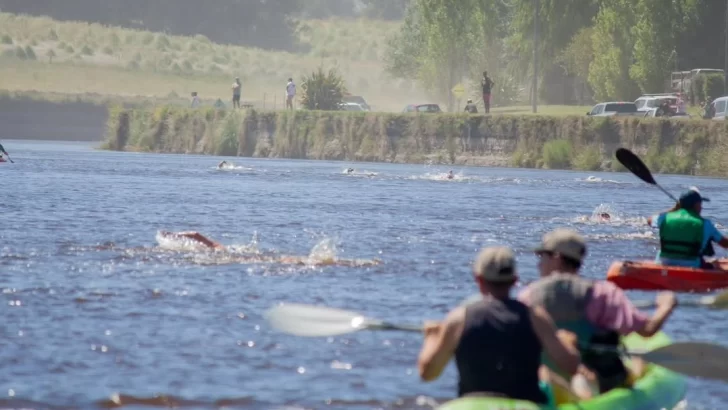 Se abrió el campeonato de aguas abiertas con el homenaje a “Freddy” Marcenac