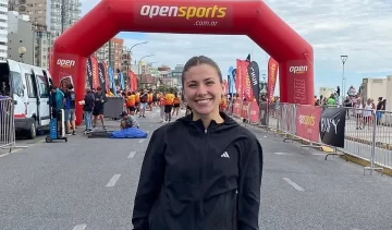 Notable 5to puesto de la necochense Verina Vezzi en los 5K de Mar del Plata