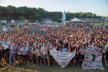 Concluyó el Campamento Punto Sur y el Intendente felicitó a los scouts por su compromiso