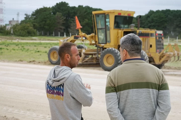 Tras el recital, reacondicionan la pista de atletismo