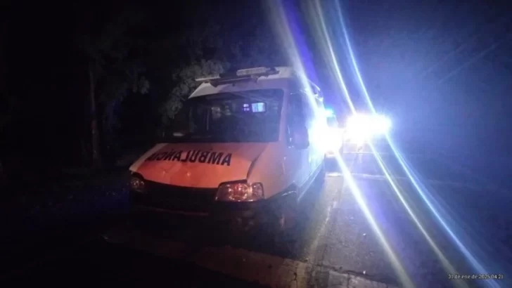 Lo trasladaron al hospital y cuando se fue se robó la ambulancia