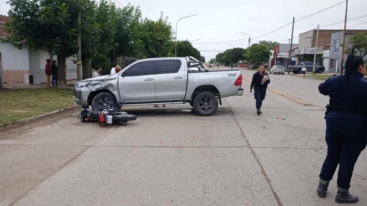 Se encuentra en grave estado el joven que esta mañana protagonizó un accidente con su moto