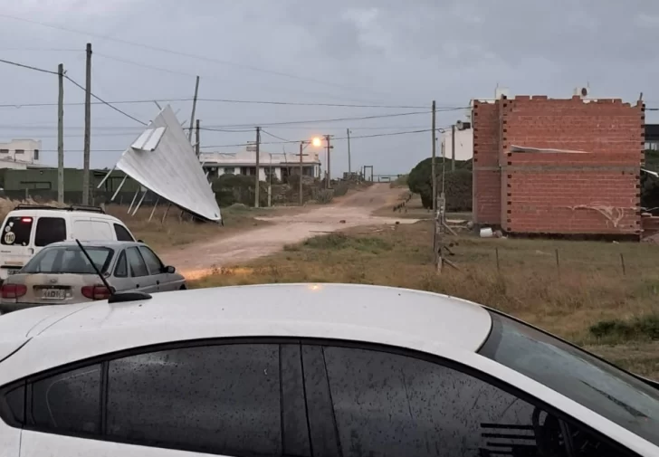 Fuerte temporal de viento y lluvia provoca nuevamente daños