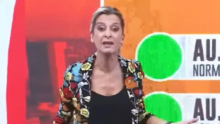 “No se puede laburar así, loco”: una conductora de televisión se fue del programa en vivo