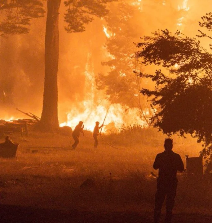 El Gobierno atribuye los incendios en la Patagonia a “terroristas disfrazados de mapuches”