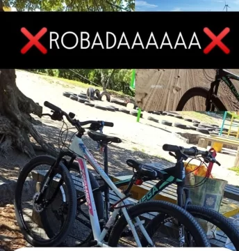 Roban bicicleta: delincuentes forzaron rejas para ingresar a vivienda