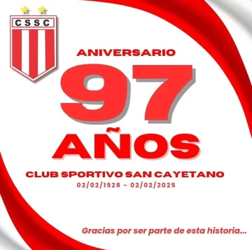 Sportivo está de fiesta: el club cumple 97 años