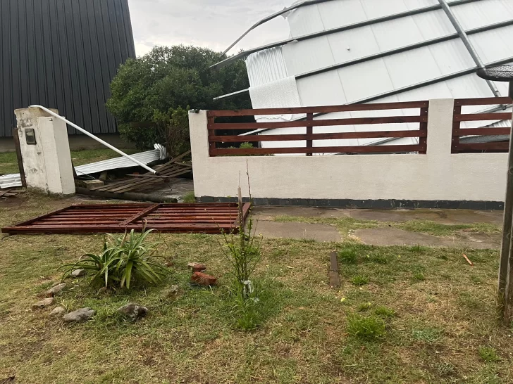 Impactantes fotos de lo que dejó el temporal en Quequén