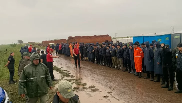 Caso Lian: nueva jornada de búsqueda y el mal clima que complica los trabajos