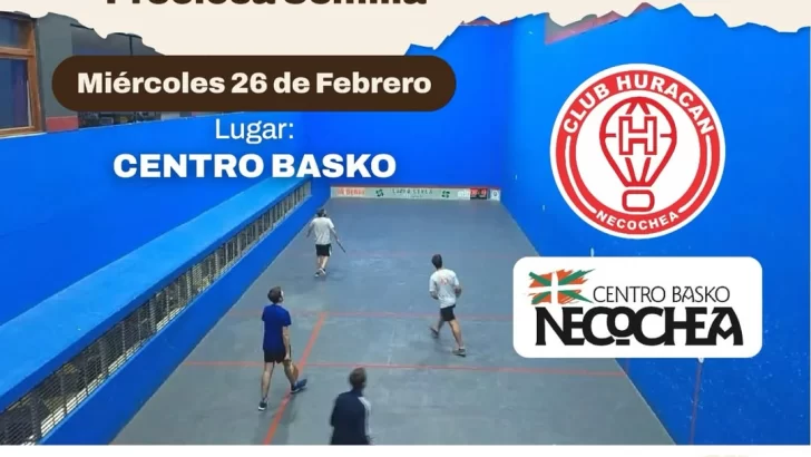 Esta tarde es el encuentro de pelota paleta a beneficio de “Preciosa Semilla”