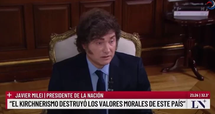 Javier Milei llamó “Ladri Depósito” a Lali, la invitó a ser candidata y reveló si iría a verla cantar