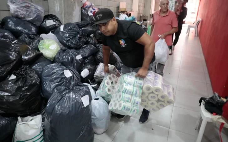 Se multiplican las colectas para Bahía Blanca en Necochea