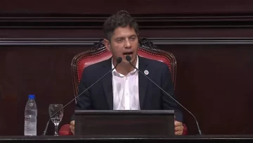 Kicillof encabeza la Asamblea Legislativa bonaerense: “Milei pretendió echarme por las redes sociales”