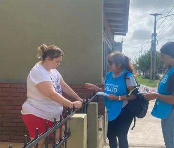 Jornada de prevención del dengue en Barrios Fonavi y Canillita