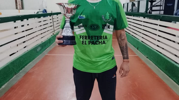 Franco Pacheco es el campeón necochense de bochas