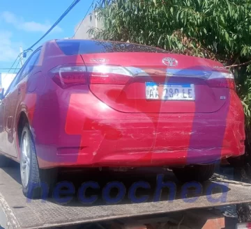 Encuentran un Toyota Corolla robado