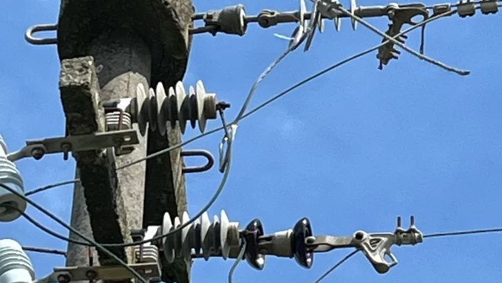 Inconvenientes con el servicio eléctrico en el balneario Los Ángeles