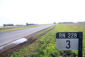 Quedó habilitada al tránsito la Ruta 228