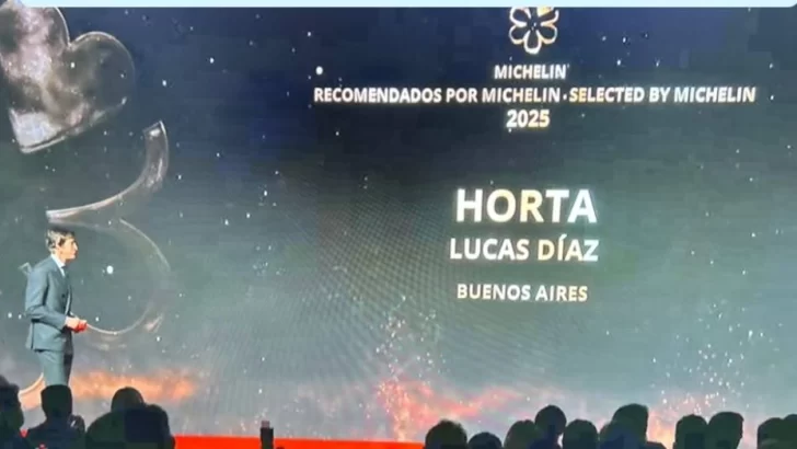 El chef necochense Lucas Díaz recomendado por la Guía Michelin