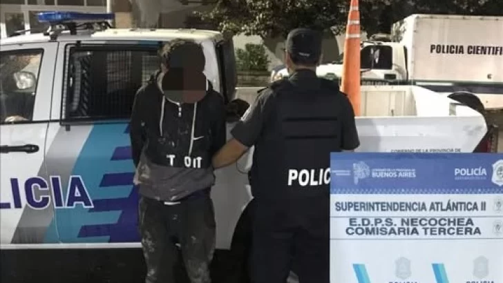 Lo capturan por robo en plena Villa Diaz Vélez